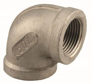 STAINLESS STEEL 90 DEG ELBOW 1-IN
