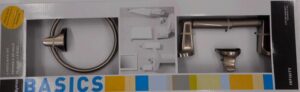 BATH KIT INFINITY NICKEL 4-PC