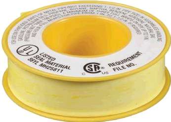 TEFLON TAPE GAS YELLOW 1/2 X 480-IN