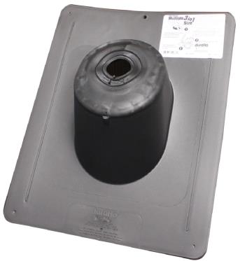ROOF VENT 1.5 TO 3-IN BLACK