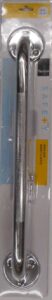 GRAB BAR POLISHED STAINLESS 1X18-IN