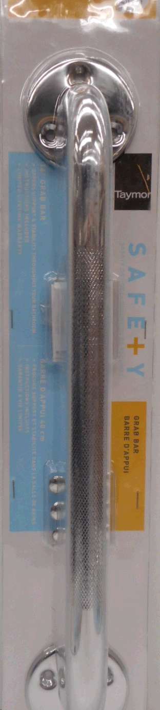 GRAB BAR POLISHED STAINLESS 1X16-IN