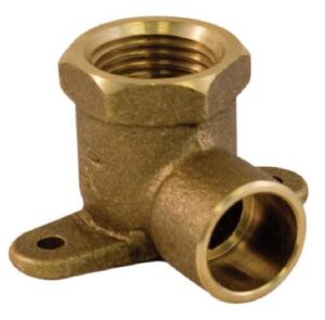 BRASS ELBOW 90 DEG DROP EAR 3/4-IN