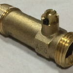 WATER HEATER BRASS DRAIN VALVE