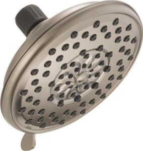 SHOWER HEAD 6 SETTING SATIN NICKEL