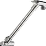 SHOWER ARM ADJUSTABLE 11-IN CHROME