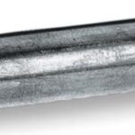 BLACK STEEL NIPPLE 3/8 X 2-IN