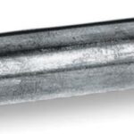 BLACK STEEL NIPPLE 3/8 X 4-IN