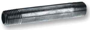 BLACK STEEL NIPPLE 1/4 X 4-IN