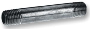 BLACK STEEL NIPPLE 1/4 X 2-IN