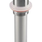 SINK POP-UP DRAIN OVERFLOW CHROME