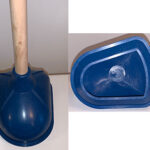 TRI-PLUNGER TOILET PLUNGER