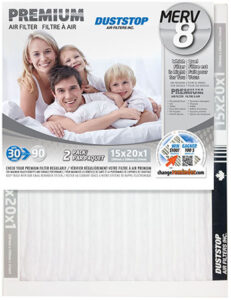 FURNACE FILTER MERV 8 15X20-IN 2PK
