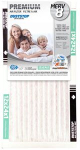 FURNACE FILTER MERV 8 12X24-IN 2PK
