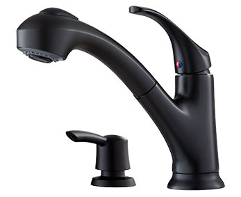 KITCHEN FAUCET SHELTON BLACK