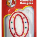 WAX BIRTHDAY CANDLE 0