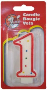 WAX BIRTHDAY CANDLE #1