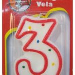 WAX BIRTHDAY CANDLE #3