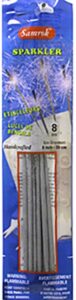 CAKE SPARKLER 8-IN 8 PACK