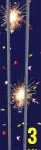 CAKE SPARKLER 28-IN 3 PACK