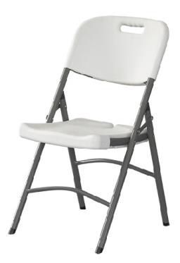 PLASTIC / STEEL FOLDING CHAIR