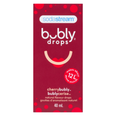 BUBLY CHERRY DROPS 40-ML