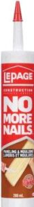 NO MORE NAILS PANEL MOULDING 266-ML