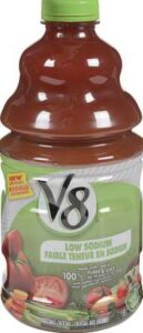 CAMP V8 LOW SODIUM VEG CKTL PLSTC