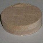 FLAT HEAD PLUG MAPLE 3/8-IN