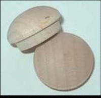 MUSHROOM BUTTON MAPLE 3/8-IN