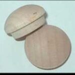MUSHROOM BUTTON MAPLE 3/8-IN