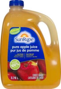 S/RYPE BL 100% APPLE JUICE