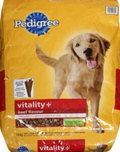 PEDIGREE DRY VITALTY BEEF