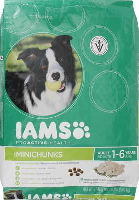IAMS MINI CHUNK DOG FOOD CHICKEN