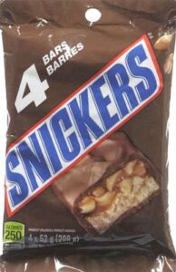 Snickers 4 PK — Case of 22