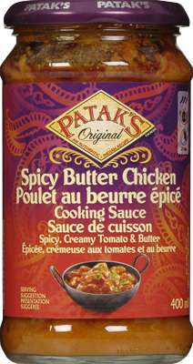PATAKS SPICY BUTTER CHKN COOK SCE