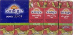 S/RYPE STRAW/KIWI PURE JUICE 200ML