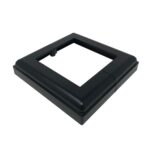 Nuvo Iron aluminum 6×6 post base cover — deck post skirt