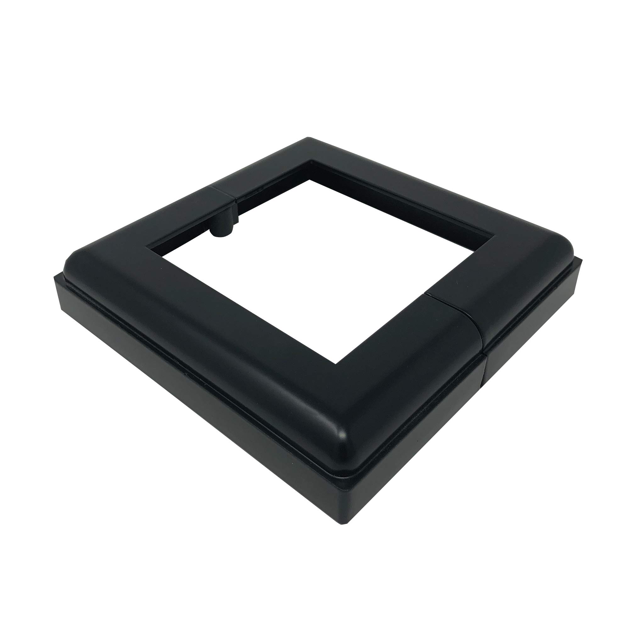 Nuvo Iron aluminum 6×6 post base cover — deck post skirt