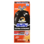 HEFTY ULTRA STG BLK XL    100LIT