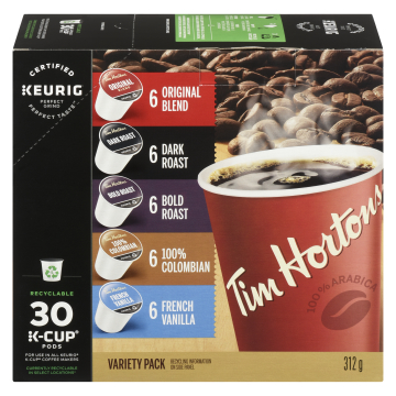 TIM HORT KCUP VRTY 30CT