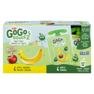 GOGO SQUEEZE 12 VAR APPLE BANANA