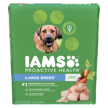 IAMS LARGE BREED DOG FOOD CHICKEN