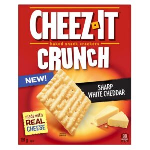 CHZIT CRNCH SHRP CHEDDAR  191GR
