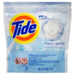 TIDE LIQ PODS FREE GENTLE  20CT