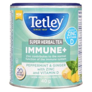TETLEY TEA HRB IMMUNE     PEPER GIN