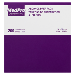 MEDPRO ALCOHOL PREP PADS