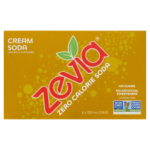 ZEVIA CREAM SODA 6X355ML