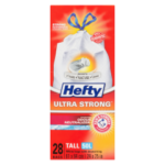 HEFTY ULTRA STG KIT WHT   50LIT