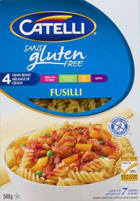 CATELLI GLUTEN FREE FUSIL PASTA